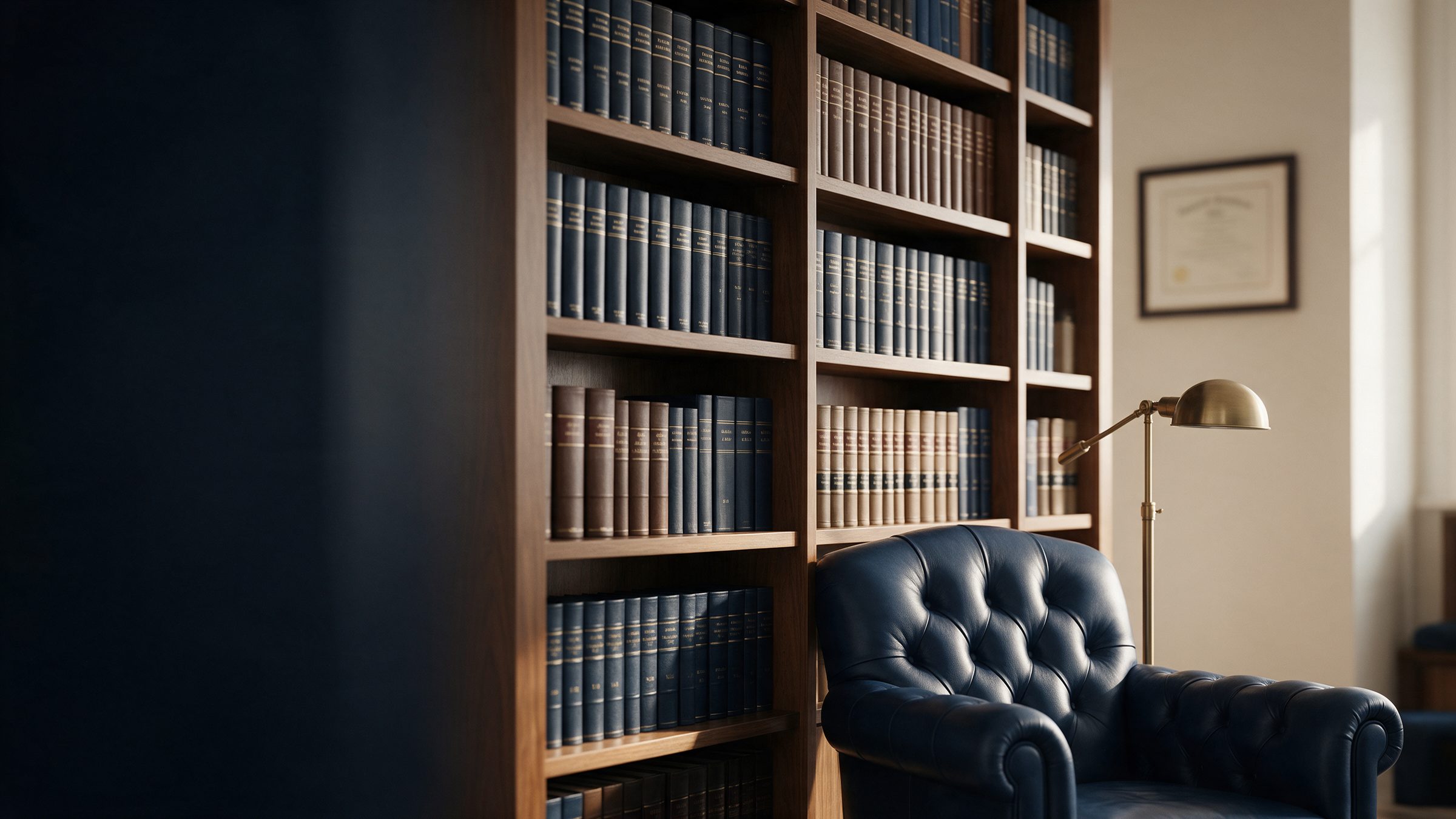 Biblioteca de una firma legal y contable